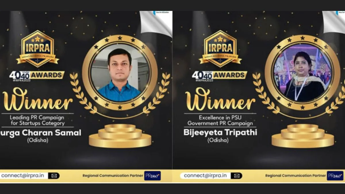 India’s Regional PR Awards 40 under 40(IRPRA)