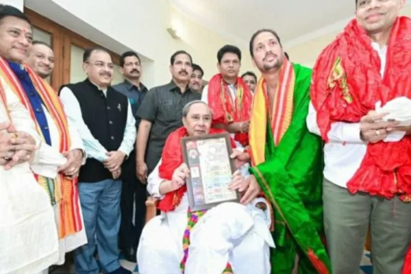 CM Naveen Patnaik Receives Invitation For Shreemandir Heritage Corridor Inauguration