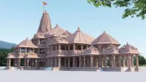 Jatayu statue installed at Shree Ram Janmabhoomi complex in Ayodhya