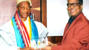 Delegation from Cameroon led by King of Bandjoun visit SOA