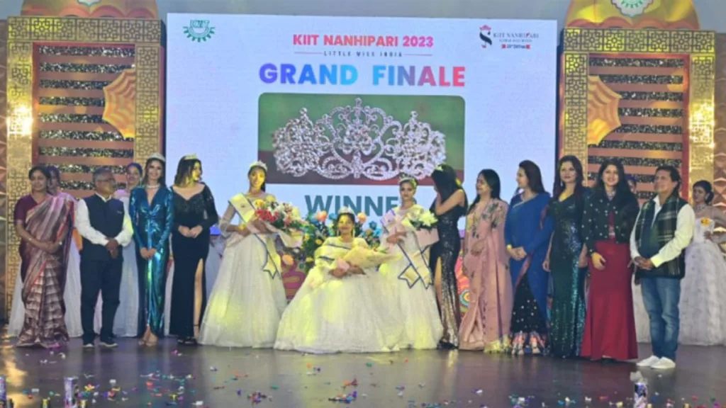 Snigdha Malviya Of Uttar Pradesh Crowned KIIT NanhiPari Title-2023