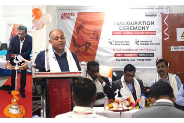 AM/NS India’s digital skill centre inaugurated at Keonjhar