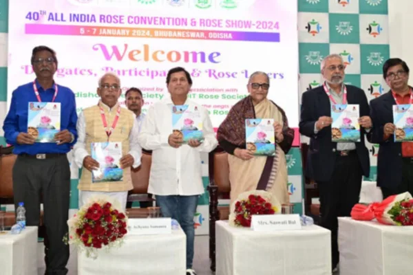 All India Rose Convention & Rose Exhibition Inaugurated At KIIT