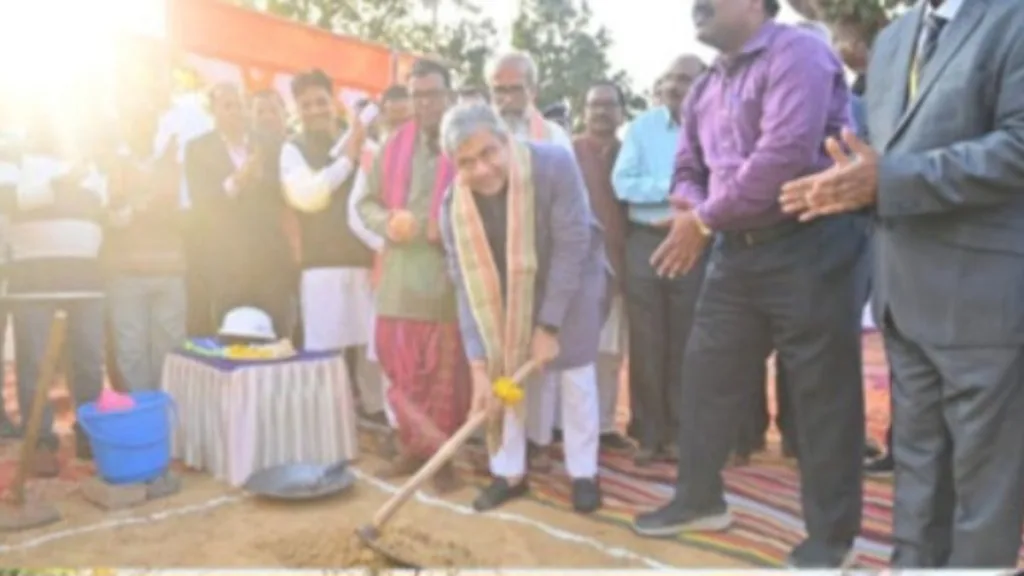 Ashwini Vaishnaw Lays Foundation Stone of 4G Saturation Site In Mamtapal Village of Odisha