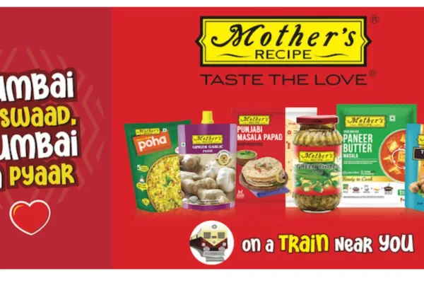 Mother’s Recipe Unveils ‘Mumbai Ka Pyaar’ Campaign With Iconic Mumbai Local Train Branding