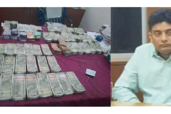OMVD Traffic Inspector Intercepted, Over Rs 24 Lakh Cash seized 
