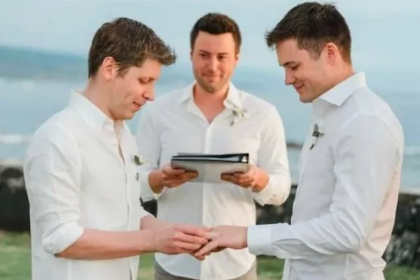 OpenAI's CEO Sam Altman Ties the Knot with Longtime Partner Oliver Mulherin