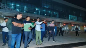 VK Pandian conducted site inspection at ISBT Baramunda Project 