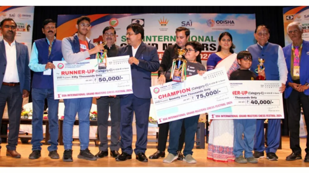 Bhubaneswar: Indian Railway Grand Master Sayantan Das won the coveted Category-A title in the 1st SOA International