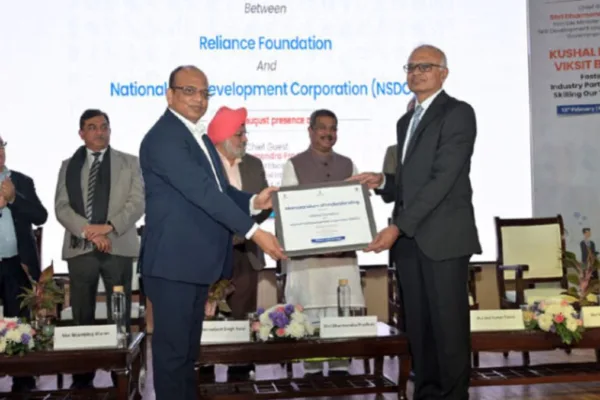 Reliance Foundation Partners With National Skill Development Corporation To Impact Half A Million Youth