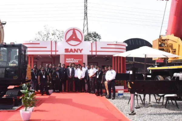 SANY India Participates In Odisha Buildcon International Expo At Bhubaneswar