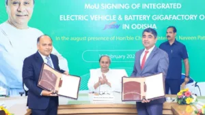 JSW Group Inks Mou To Establish Integrated EV And EV Battery Manufacturing Project In Odisha