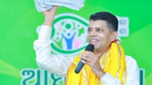 Chairman 5T VK Pandian Visits Puri District