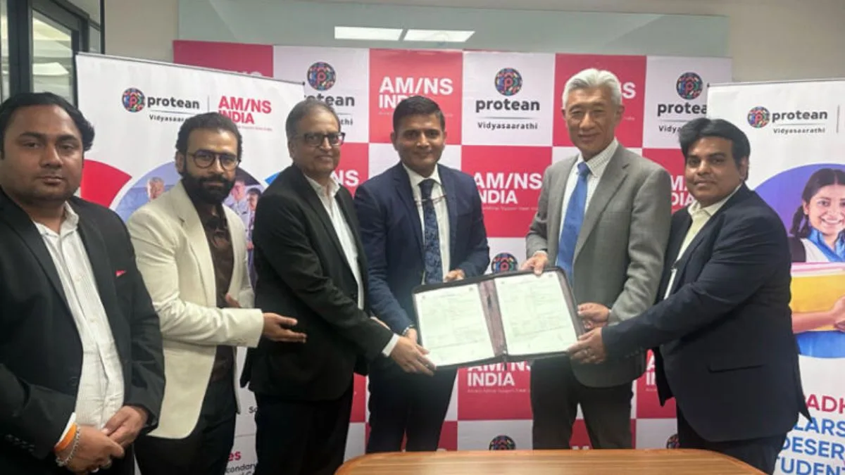 ArcelorMittal Nippon Steel (AM/NS India) India Renews Partnership With Protean To Advance ‘Beti Padhao’ Scholarship Initiative