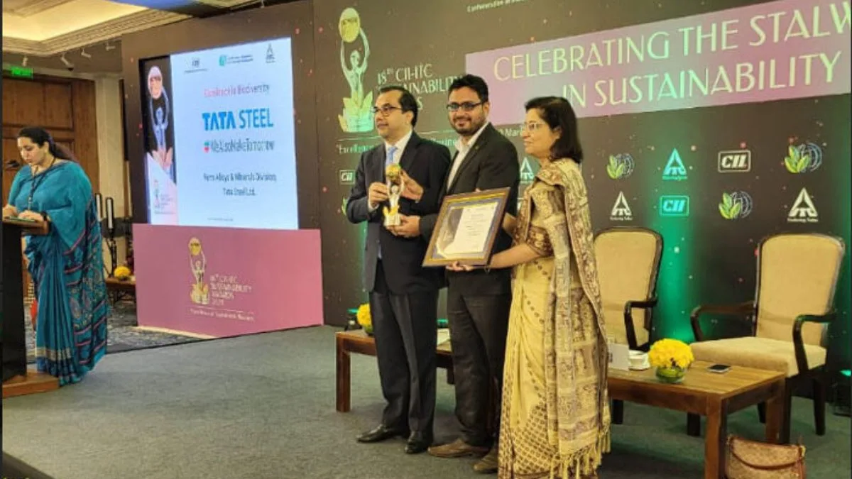 Tata Steel Receives Excellence Biodiversity Management Award