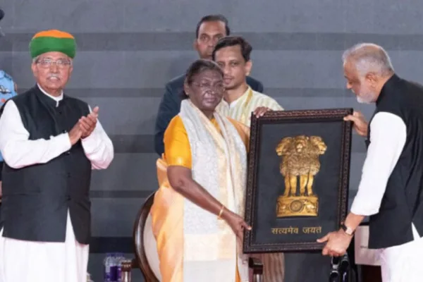 “India Is The Mother Of Spirituality And Democracy: Droupadi Murmu