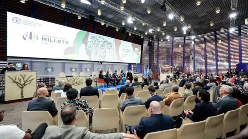 Closing ceremony of the International Year of Millets(IYM) 2023 held at the FAO headquarters, Rome