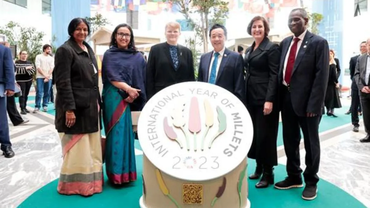 Closing ceremony of the International Year of Millets(IYM) 2023 held at the FAO headquarters, Rome