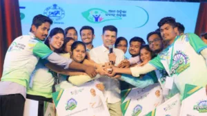 5T Chairman VK Pandian Participates In Launching Of Nua-O Scholarships Program In Balasore District