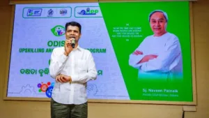 VK Pandian Interacts With OUPP Trainees In Bhubaneswar