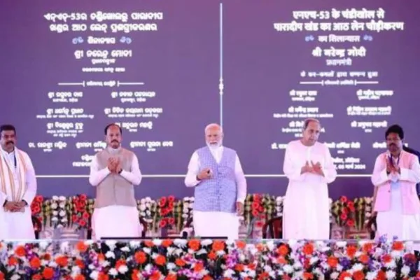 PM Modi Lays Foundation, Dedicates To Nation, Multiple Development Projects Worth Over Rs 19,600 Cr In Odisha