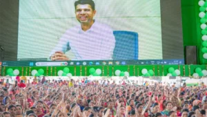 Pandian Interacts with Angul and Sambalpur People via Video Conference 