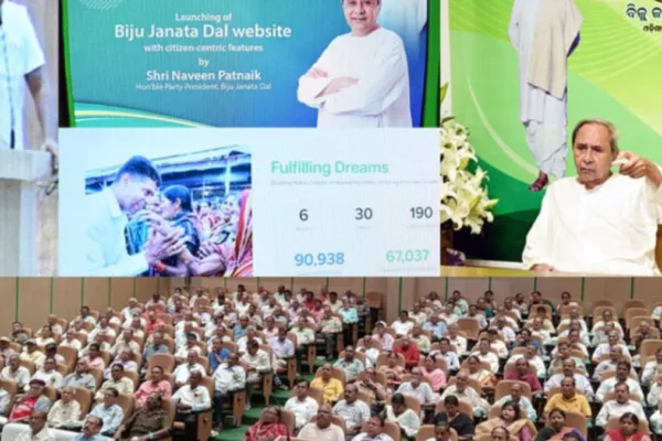 Naveen Patnaik Launches Refurbished BJD Website 