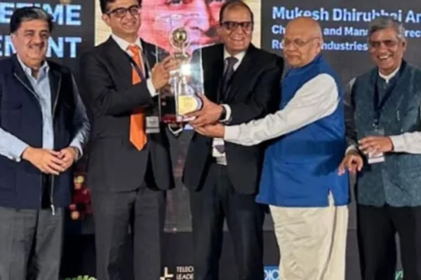 Reliance Industries Chairman, Mukesh Ambani, Honored With Lifetime Achievement Award
