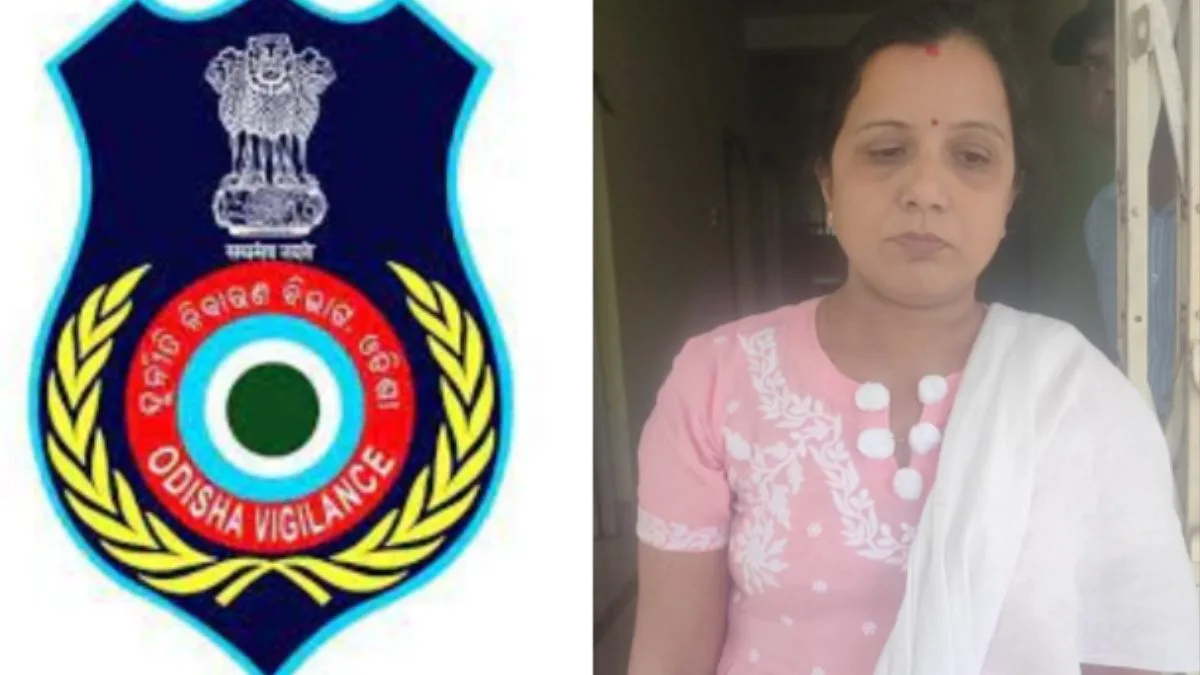 Vigilance arrested Khurdha JE Sangeeta Mohapatra for taking Bribe