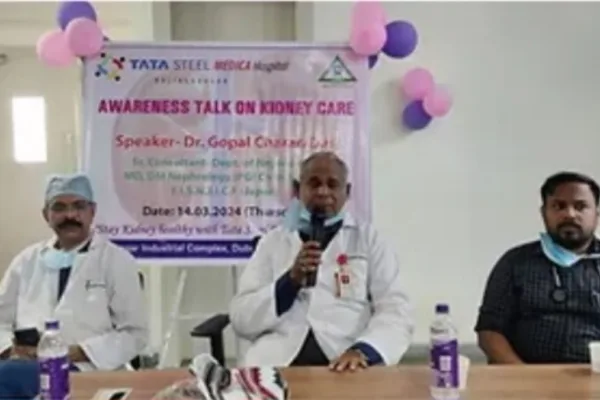 Tata Steel Medica Hospital Kalinganagar Observes ‘World Kidney Day’  