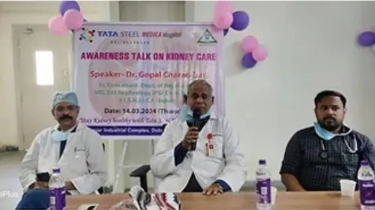 Tata Steel Medica Hospital Kalinganagar Observes ‘World Kidney Day’  