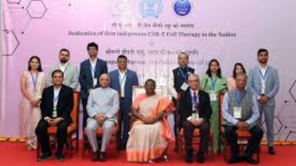 PRESIDENT OF INDIA LAUNCHES INDIA’S FIRST HOME-GROWN GENE THERAPY FOR CANCER