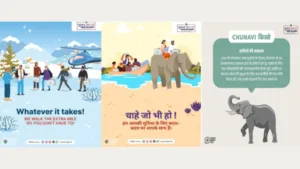 ECI harnesses the influence of social media to actively involve young and urban voters in the 2024 General Election.