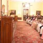 Probationers of Indian Economic Service Call on the President
