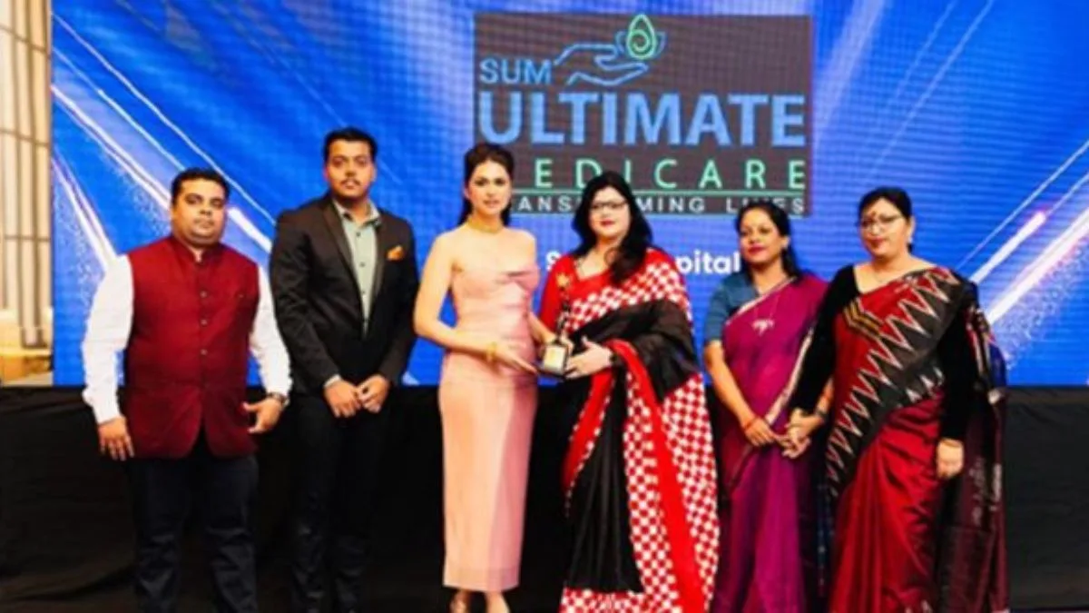 SUMUM receives Excellence in Hospitality and Healthcare Service Award