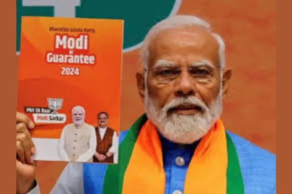 BJP releases manifesto: Modi ki Guarantee