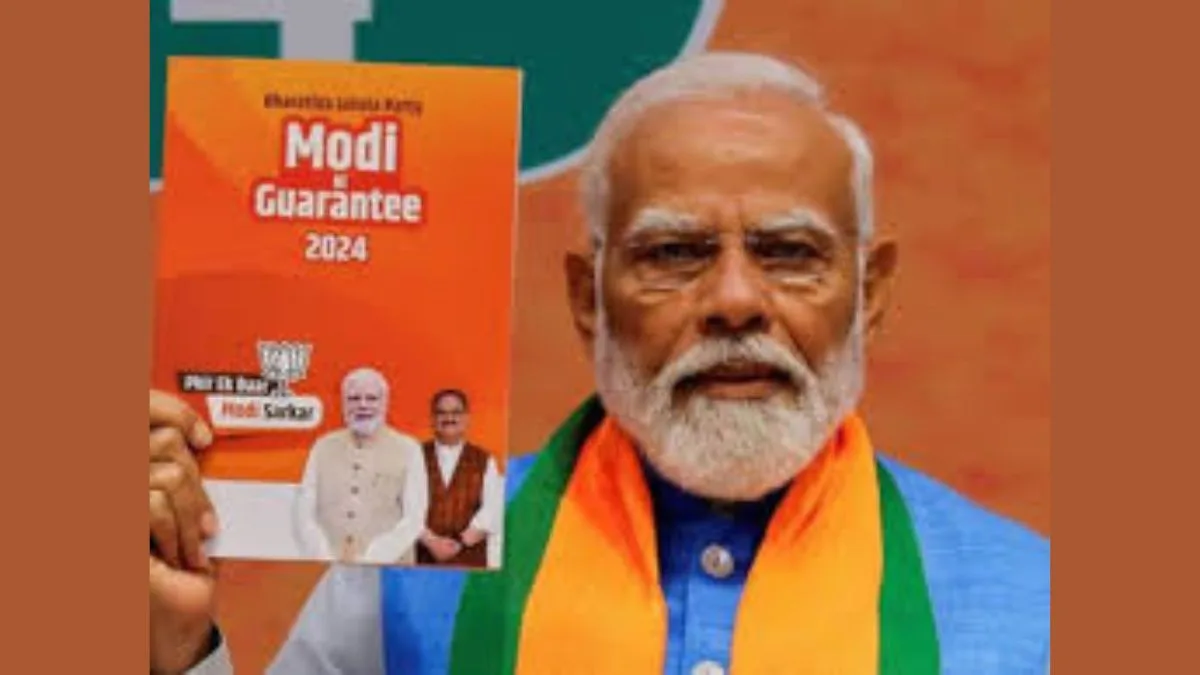 BJP releases manifesto: Modi ki Guarantee